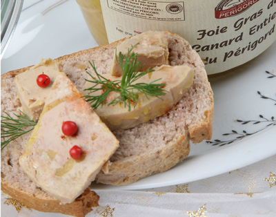 Foie gras de Canard entier  Origine PERIGORD 170G